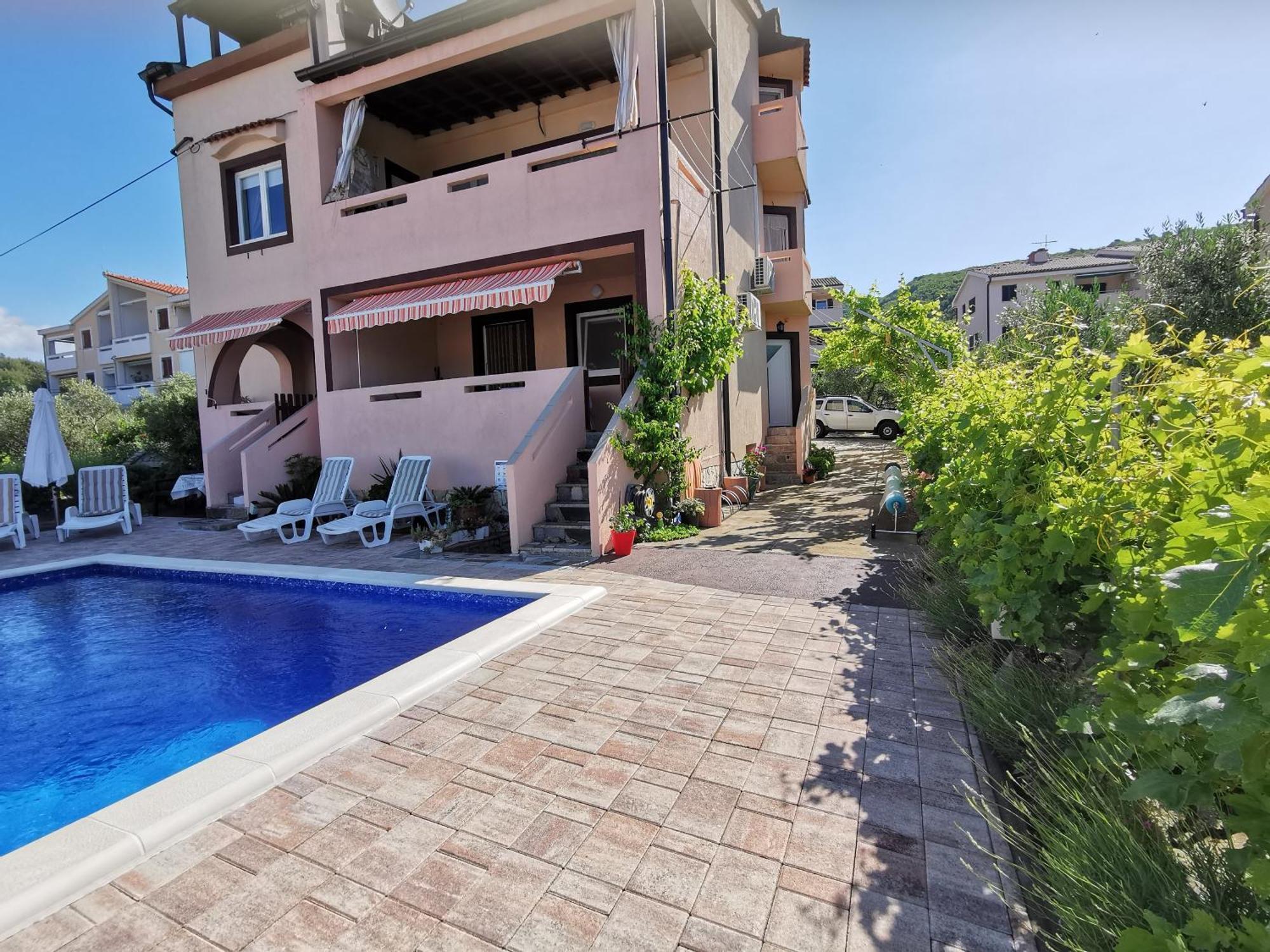 Apartman Franolic Punat Exterior foto