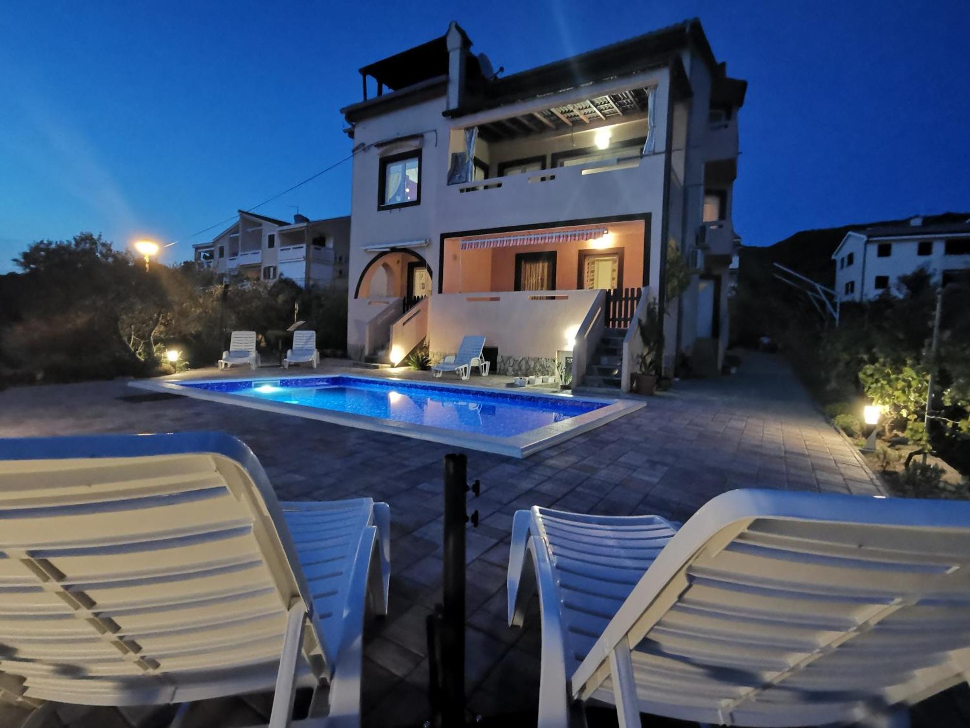 Apartman Franolic Punat Exterior foto